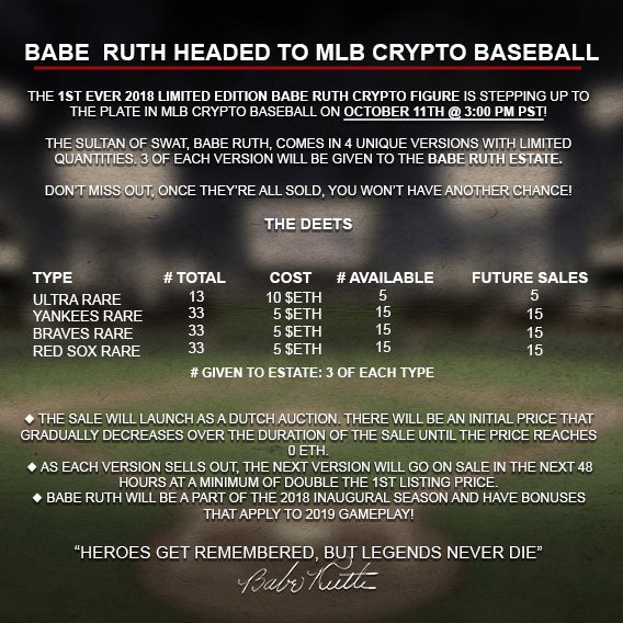 mlb crypto baseball card